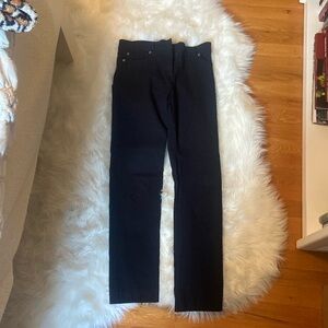 Zac & Rachel straight leg black slacks